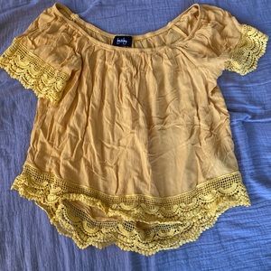 Off the shoulder top